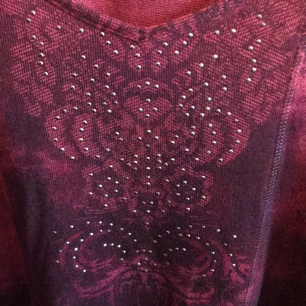 Live and let live 2X asymmetric tunic - Picture 3 of 6